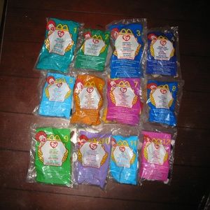 Vintage McDonald's Ty Beanies